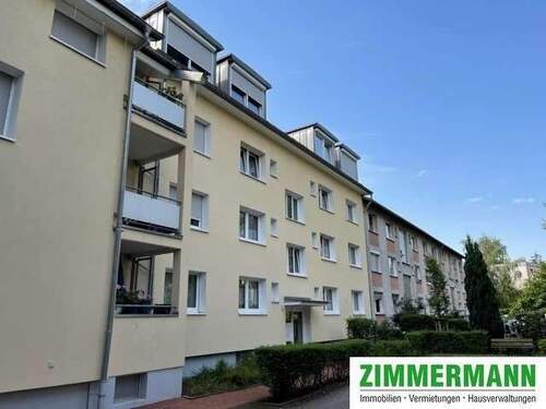 Rückansicht - 3 Zimmer Etagenwohnung zur Miete in Bamberg