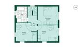 Einfamilienhaus Grundriss OG - 
