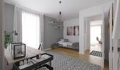 Visualisierung des Kinderzimmers im Einfamilienhau - Einfamilienhaus mit 118,30 m&sup2; in Biesenthal zum Kaufen