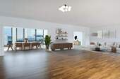 Wohnbereich (digitales staging) - 
