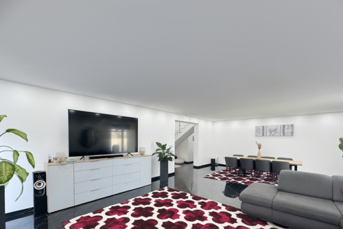 Wohnzimmer - Einfamilienhaus mit 333,00 m² in Rheinau zum Kaufen