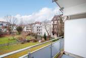 Ausblick Balkon - 1 Zimmer Etagenwohnung in München