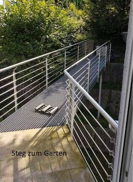 Steg zum eigenen Garten - 