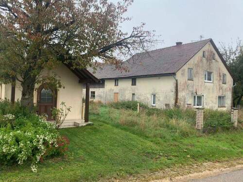 Haupthaus und Kapelle - Projektfläche für Tinyhaus-Gemeinschaft, Familientraum mit Tierhaltung oder zeitgem. Wohnalternative