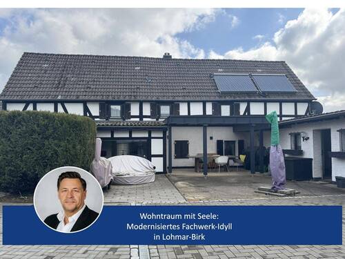 Titelbild - Wohntraum mit Seele: Modernisiertes Fachwerk-Idyll in Lohmar-Birk