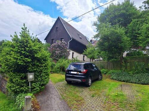 Stellplätze f. Pkw/ruhige Lage - 6 Zimmer Einfamilienhaus zum Kaufen in Dorfhain