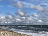 Dahmer Strand im Herbst - Gemütliche Ferienwohnung in Dahme mit Meerblick