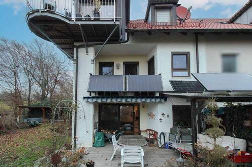 Außenansicht mit Garten - 1 Zimmer Einfamilienhaus zum Kaufen in Haag an der Amper