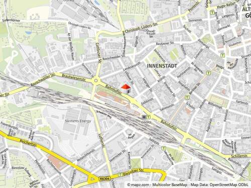 Geolyzer Kartenausschnitt - 