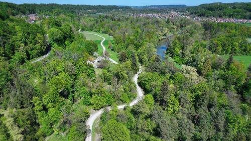 Drohnenbild - Wald, Wiese, Wasser - Ihr privates Naturparadies in Alleinlage