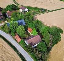 Idyllisches Bauernanwesen zum Gestalten - Eingewachsenes Refugium mit top Aussicht in Niederbayern - Eichendorf Habersbrunn