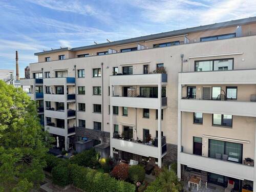 Balkonansicht - 3 Zimmer Etagenwohnung zum Kaufen in Offenbach