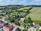 Luftaufnahme - Blick Richtung Nord-West - Attraktives Baugrundstück in Neukirch Lausitz