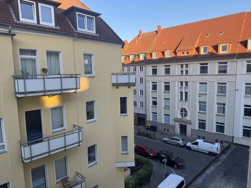 Ausblick zur Straße - 