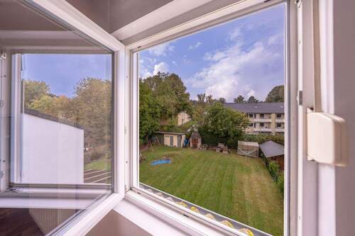 Aussicht in den Garten - 