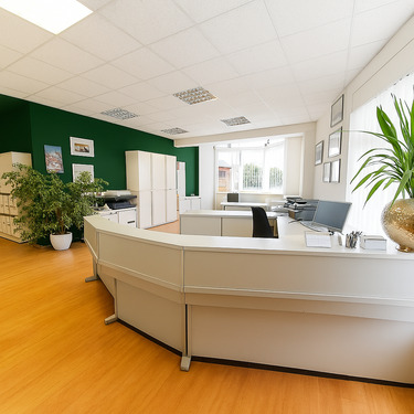 Büro 1. Raum.png - 3 Zimmer Büro zur Miete in Würzburg