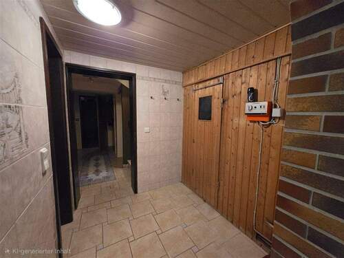 Flur, Sauna und Bad UG - 