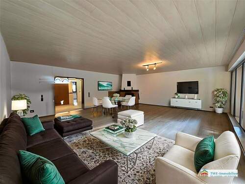 Wohnzimmer EG - 7 Zimmer Mehrfamilienhaus, Wohnhaus zum Kaufen in Weilerswist