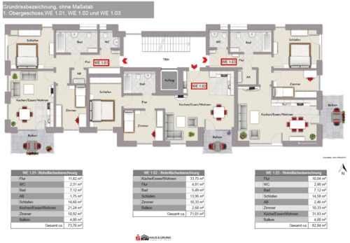 1. Obergeschoss - 