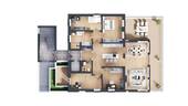 Grundriss Erdgeschoss Whg. 2 - 