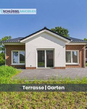 Gartenansicht - 3 Zimmer Bungalow in Westoverledingen