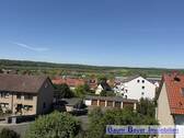 Ausblick über das Leinetal mit Sonnenuntergang - 