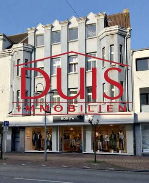 Hausfront - Zwei großzügige Wohnungen und ein etabliertes Ladenlokal in zentraler Innenstadtlage von Datteln