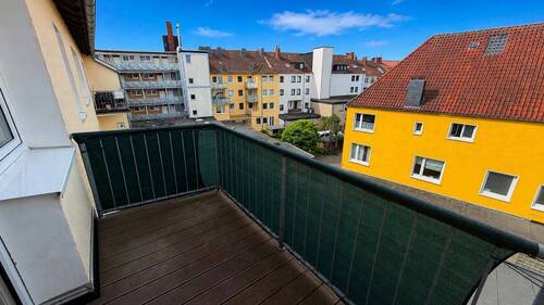 Balkon mit Stadtblick - Osnabrück 