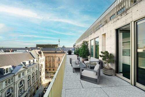 Dachterrasse (digitales staging) - 