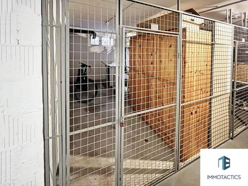 Abstellraum 10 Meter von der Wohnung entfernt - 
