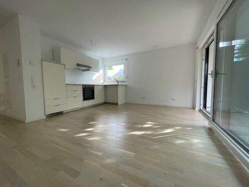 Offene Küche-Wohnbereich 3.jpg - Moderne 2-Zimmer EG-Wohnung mit Terrasse + Parkplatz