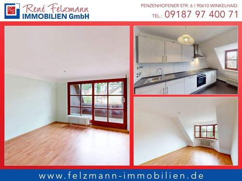 RF-1343 Zweizimmerwohnung Winkelhaid - Deine erste Wohnung mit kleiner Dachterrasse *ohne zusätzliche Käuferprovision*