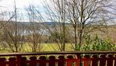Ausblick vom Balkon auf Ruschweiler See - 