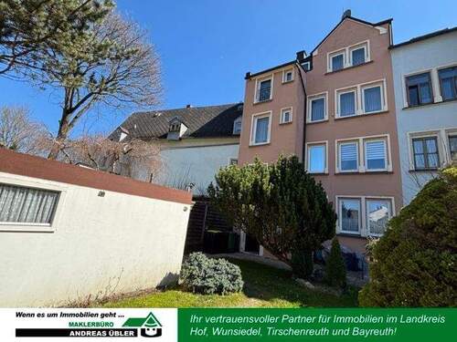 Gartenansicht - 1 Zimmer Mehrfamilienhaus, Wohnhaus in Wunsiedel