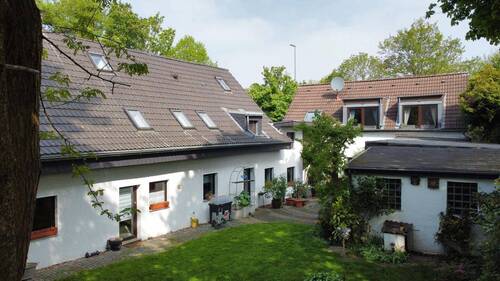 Drohenenaufnahme Garten - 