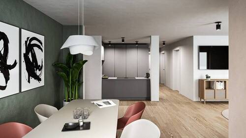 Essen-Kochen-Wohnen - 3 Zimmer Etagenwohnung in Ellingen Bay