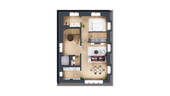 Grundriss Dachgeschoss Whg. 5 - 