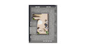 Grundriss Dachterrasse Whg. 5 - 