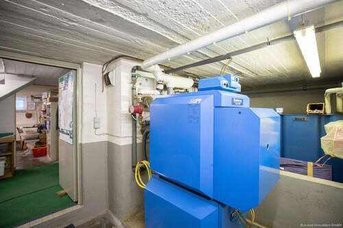 Kellerraum mit Heizung - 