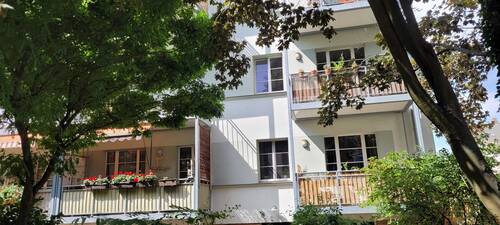 Hausansicht hofseitig - 1 Zimmer Etagenwohnung zum Kaufen in Leipzig