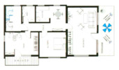 Grundriss EG Wohnung - 