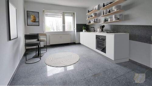 Küche - Etagenwohnung mit 61,40 m&sup2; in Remscheid zum Kaufen