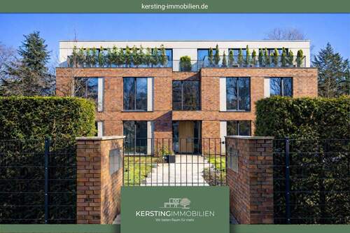 Krefeld-Stadtwald - KR-Stadtwald: Außergewöhnliche Erdgeschosswohnung mit exklusiver Ausstattung und 2 TG-Stellplätzen!