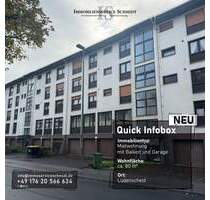 Erstbezug nach Sanierung! 3-Zimmer Mietwohnung mit Balkon und Garage in zentraler Lage der Stadt Lüdenscheid