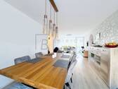 Esszimmer - Familienfreundliche 4,5-Zimmer-Wohnung mit Garage und Aufzug
