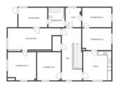Grundriss Skizze 1. OG - 