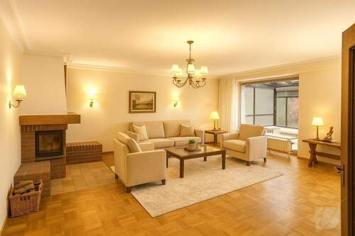 Wohnzimmer - 4 Zimmer Terrassenwohnung zum Kaufen in Essen