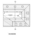 Grundriss Dachboden - 