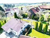 Drohnenansicht Garten - 