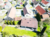 Drohnenansicht Garten - 